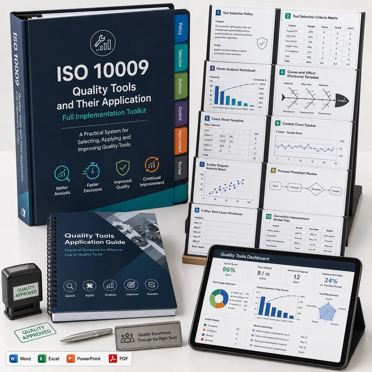 ISO 10009:2024 Quality Tools Implementation Toolkit
