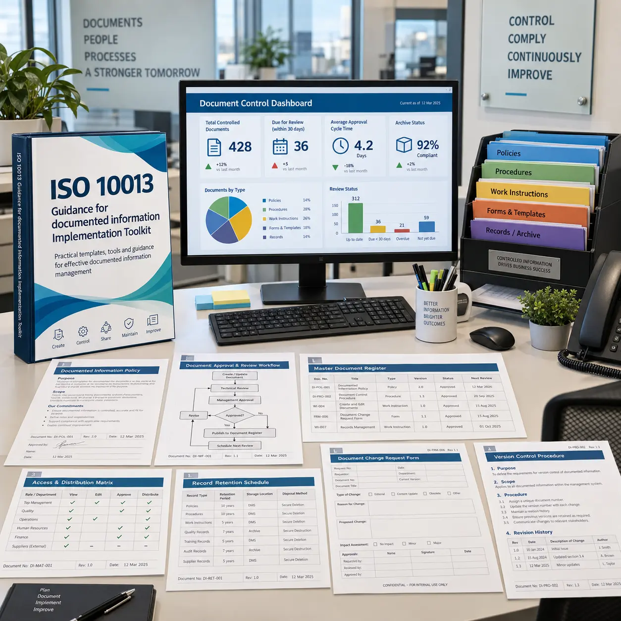 ISO 10013:2021 Guidance for Documented Information Implementation Toolkit