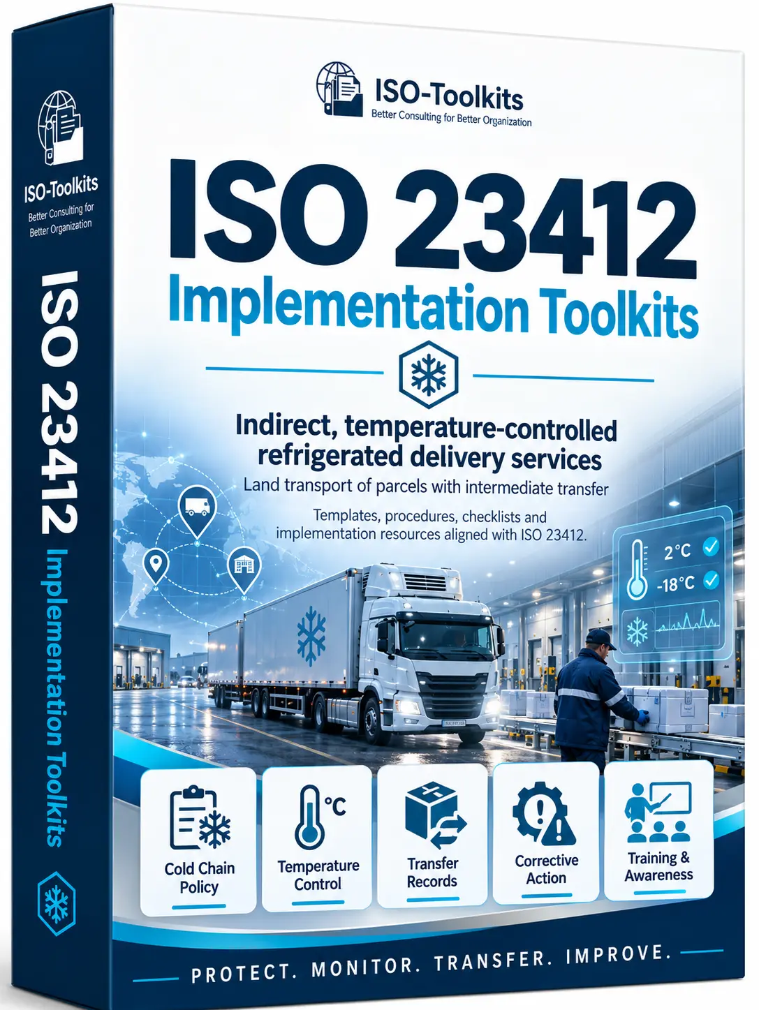 ISO 23412:2020 Temperature-Controlled Refrigerated Delivery Implementation Toolkit Cover