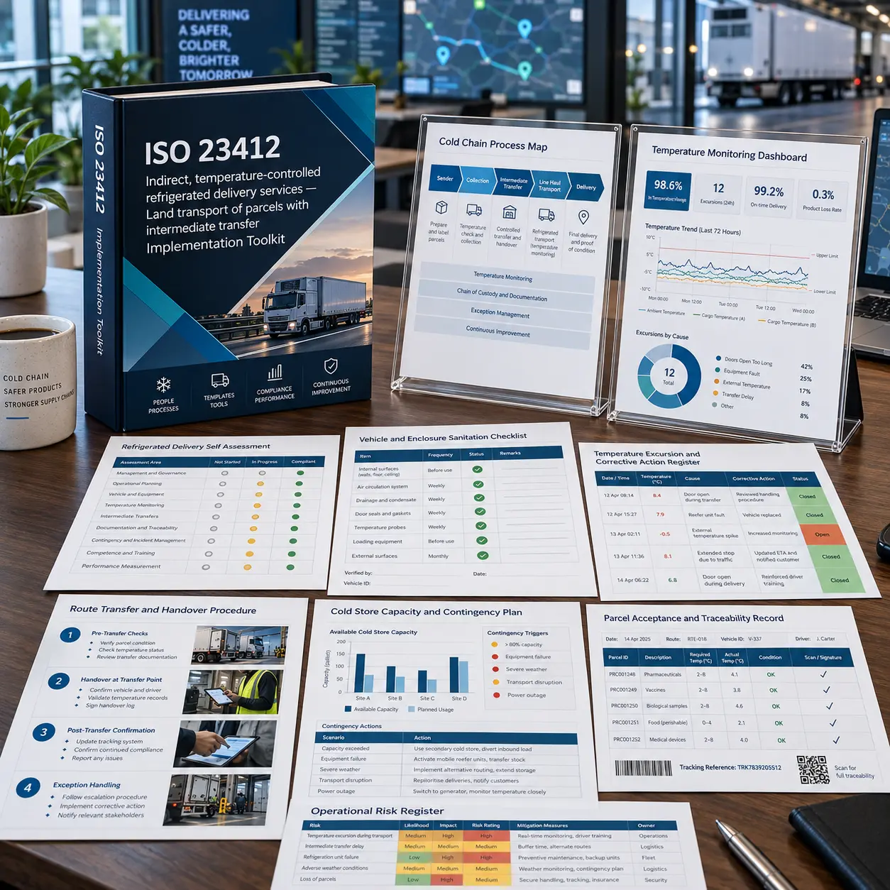 ISO 23412:2020 Temperature-Controlled Refrigerated Delivery Implementation Toolkit