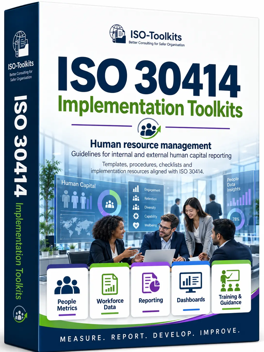 ISO 30414:2025 Human Capital Reporting and Disclosure Implementation Toolkit Cover