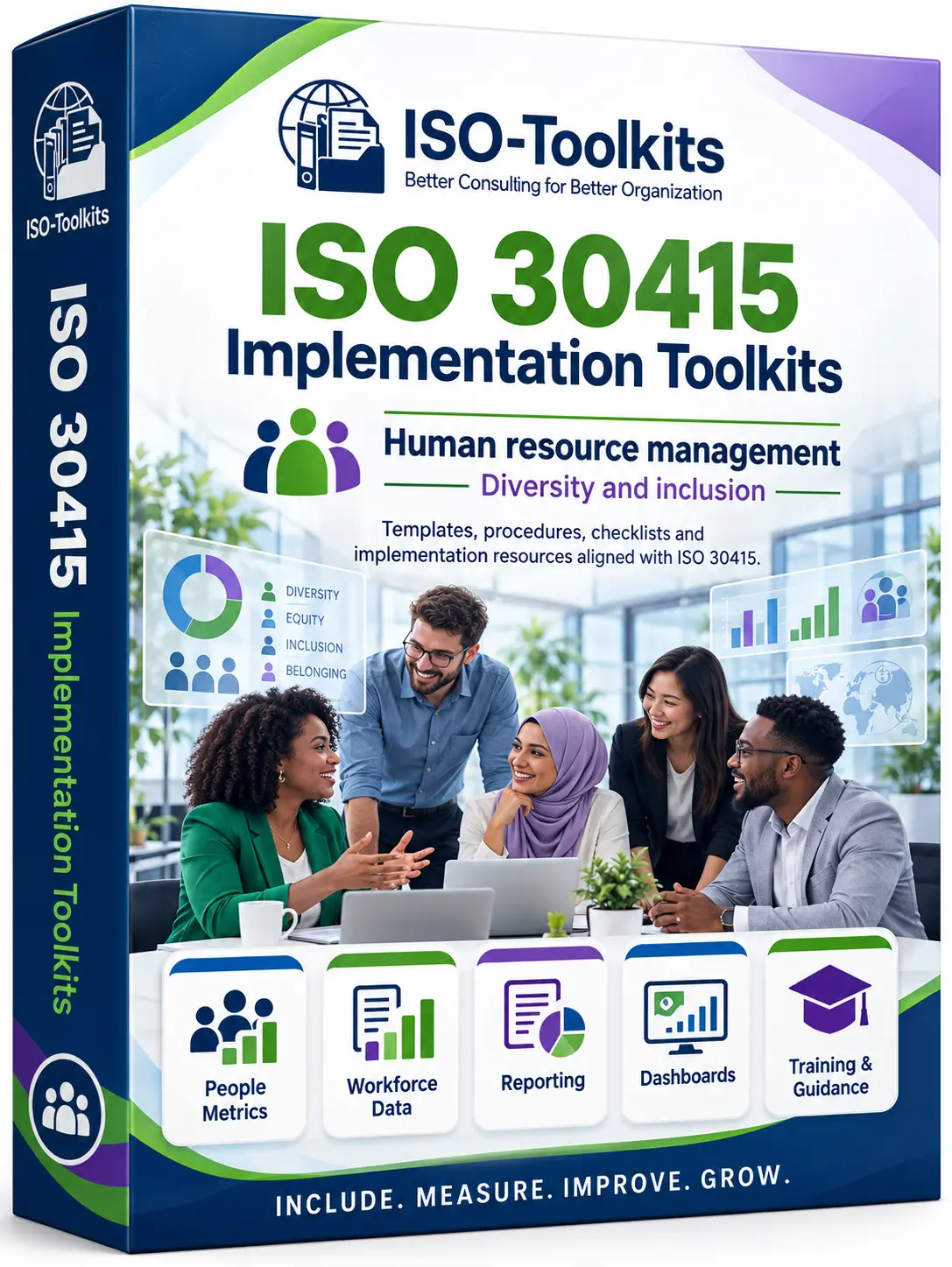 ISO 30415:2021 Diversity and Inclusion Implementation Toolkit Cover