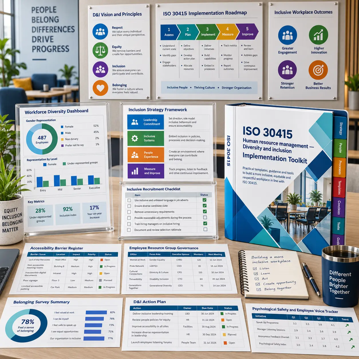 ISO 30415:2021 Diversity and Inclusion Implementation Toolkit