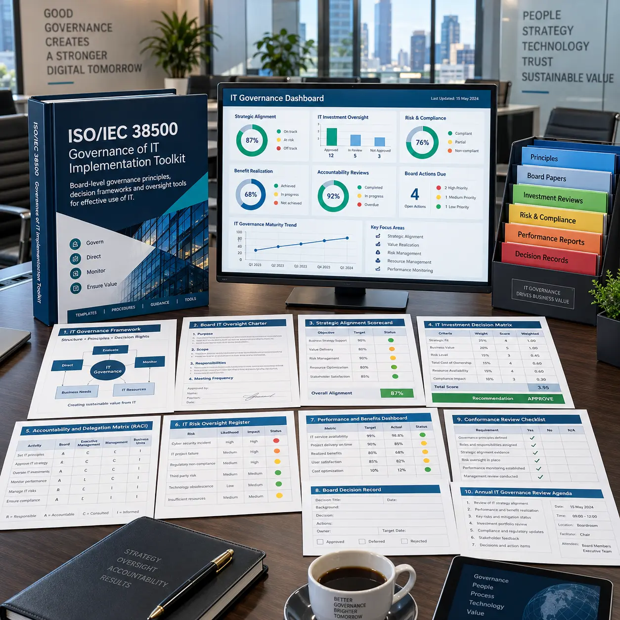 ISO/IEC 38500:2024 IT Governance Standard Implementation Toolkit